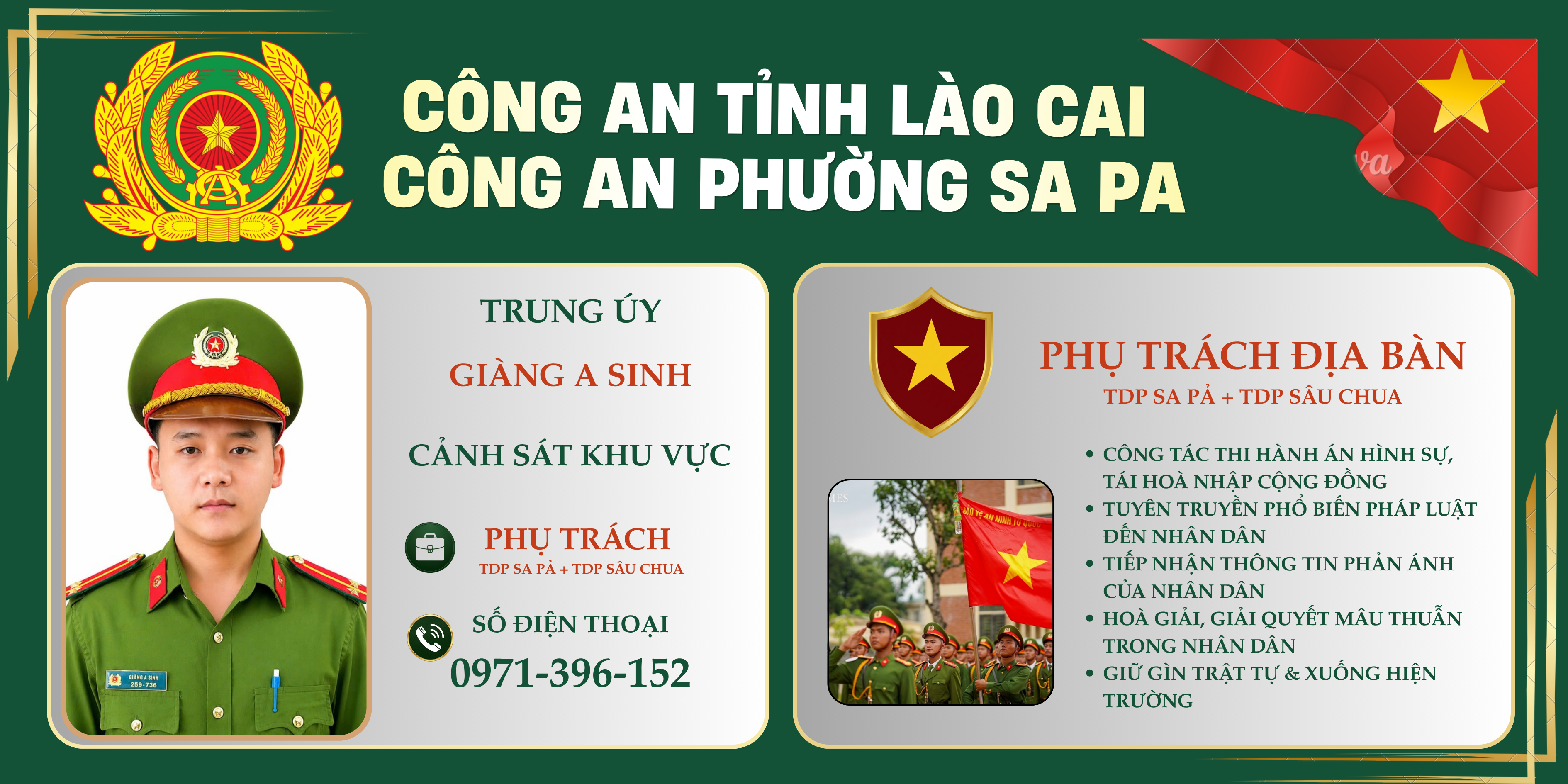 Area police — Call 0971.396.152